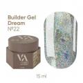 Гель для нарощення нігтів Valeri Dream Builder Gel, 022, 15 мл