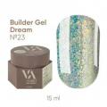 Гель для нарощення нігтів Valeri Dream Builder Gel, 023, 15 мл
