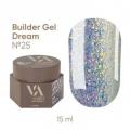 Гель для нарощення нігтів Valeri Dream Builder Gel, 025, 15 мл
