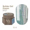 Гель для нарощення нігтів Valeri Dream Builder Gel, 027, 15 мл