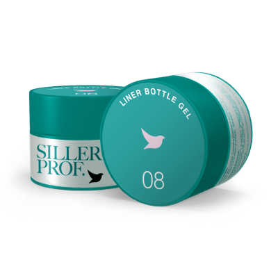 Гель для нігтів Siller Liner Bottle 08, 15 мл