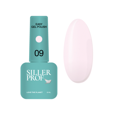 Гель-лак однофазний Easy Gel Siller Professional 09, 8 ml