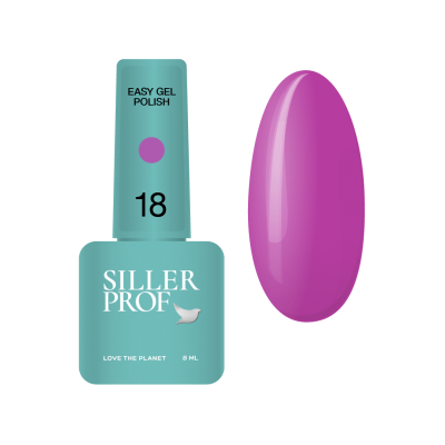 Гель-лак однофазний Easy Gel Siller Professional 18, 8 ml