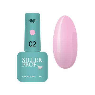 Топ із глянцевим ефектом Siller Color Top №02, 8 мл