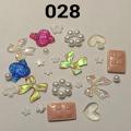 Набір об'ємних фігурок для дизайну нігтів  № 028