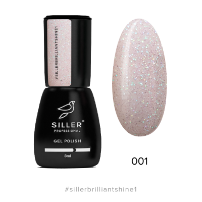 Гель-лак Siller Brilliant Shine №01, 8мл