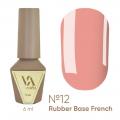 French Base Valeri № 12,(рожевий, емаль),6 ml