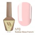 French Base Valeri № 08,(світлий рожево-бежевий),12 ml