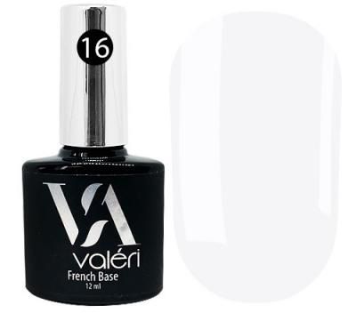 French Base Valeri № 16,(світлий сіро-ліловий, емаль),12 ml