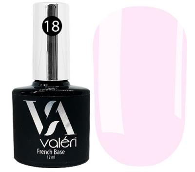 French Base Valeri № 18,(рожево-бузковий, емаль),12 ml