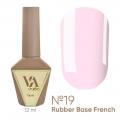 French Base Valeri № 19,(ніжно-рожевий, емаль),12 ml