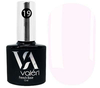 French Base Valeri № 19,(ніжно-рожевий, емаль),12 ml