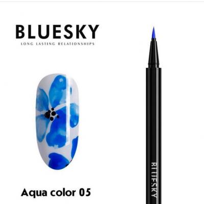 Акварельна ручка для манікюра Bluesky 05 Голубий