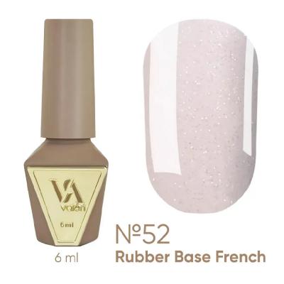 French Base Valeri № 52,(блідо-рожева з опаловим мікроблиском),6 ml