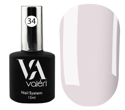 Color Base Valeri № 34,(молочно-ліловий),12 ml