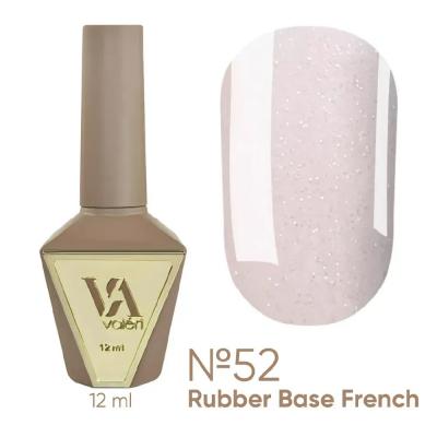 French Base Valeri № 52,(блідо-рожева з опаловим мікроблиском),12 ml