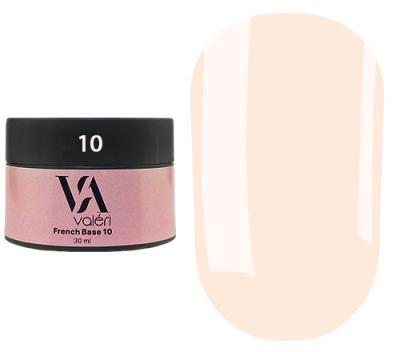 French Base Valeri № 10,(ніжно-рожевий, емаль),30 ml