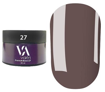 Color Base Valeri № 27,(темний сіро-фіолетовий),30 ml